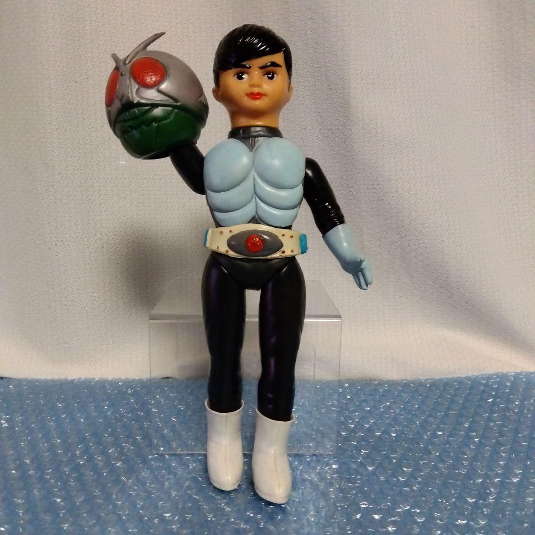 旧バンダイ　仮面ライダー　スタンダードソフビ　当時物　マルサン　ブルマァク