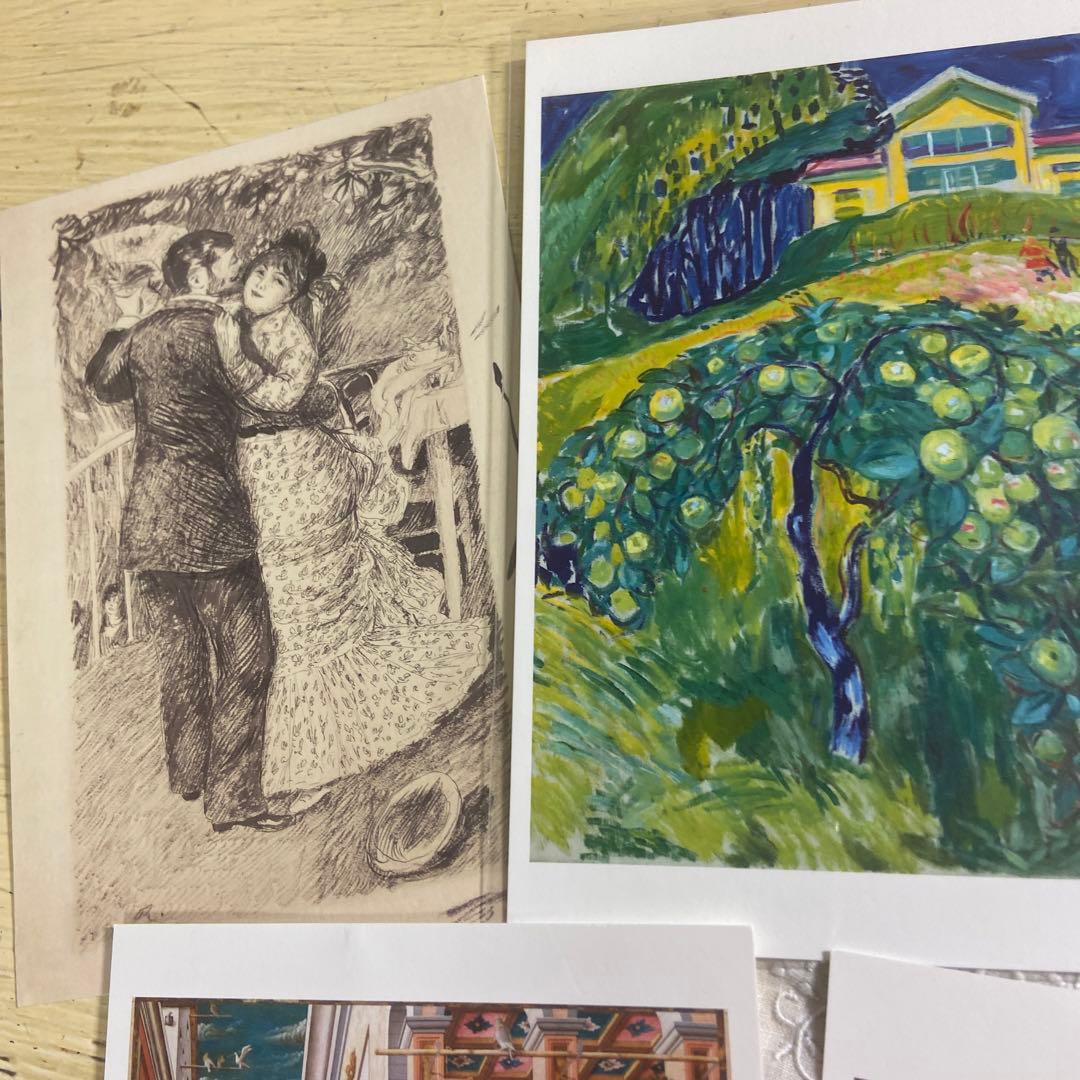 美術館めぐり　ポストカード8枚おまとめ