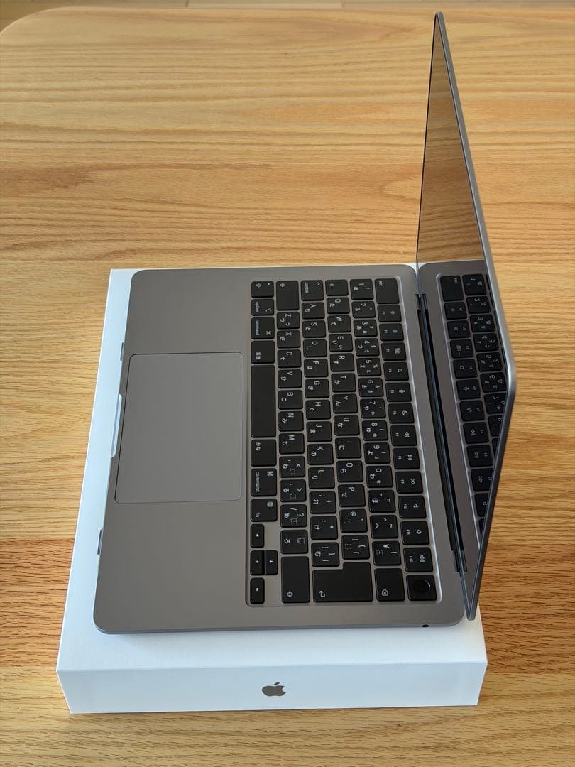 M3 MacBookAir 13.6インチ 16GB/512GB スペースグレイ
