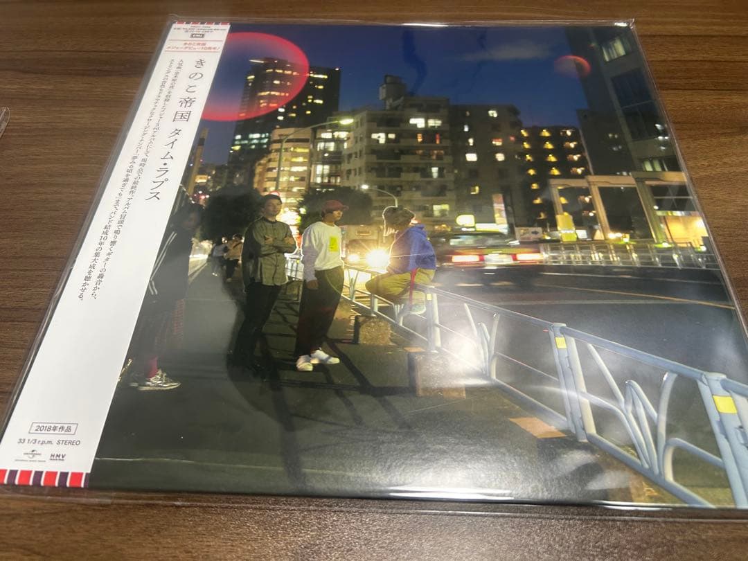 きのこ帝国　アナログ　レコード　猫とアレルギー　タイム・ラプス