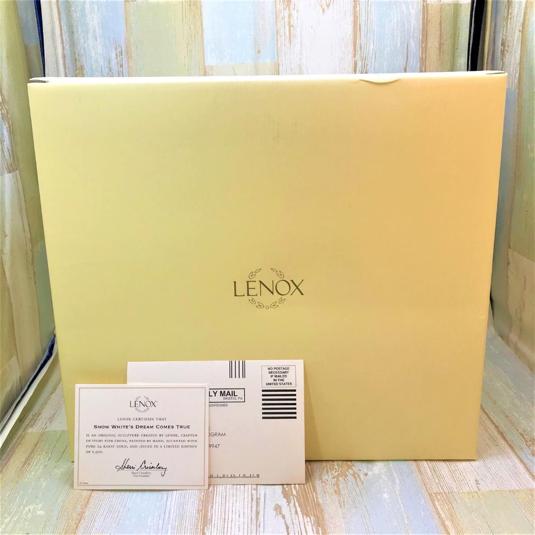 白雪姫と七人の小人 白雪姫の夢が叶った日 王子様 レノックス LENOX