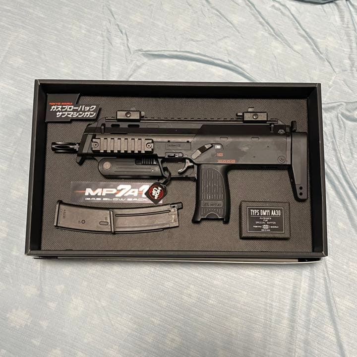 東京マルイ　ガスブローバックマシンガン　ＭＰ７Ａ１　(ブラック) フルセット