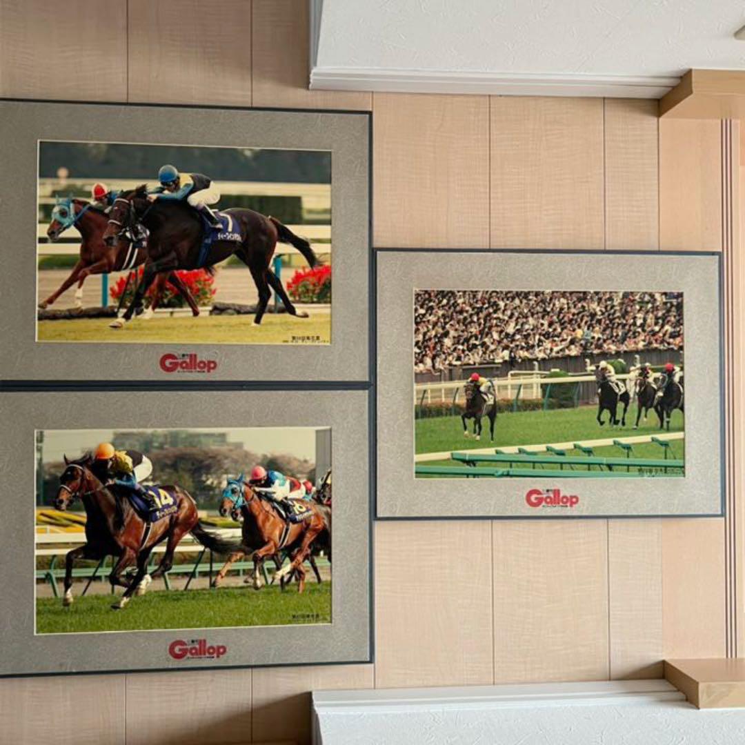 ディープインパクト 武豊 3冠馬 Gallop サンケイスポーツ　競馬 パネル