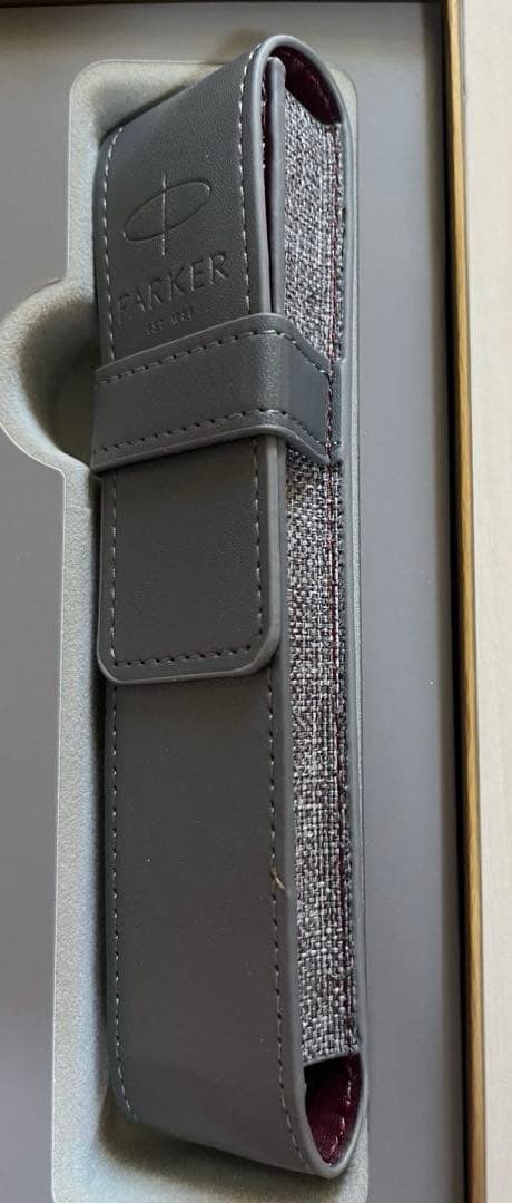 PARKAR ソネットステンレススチールGTボールペン　ペンケース付き