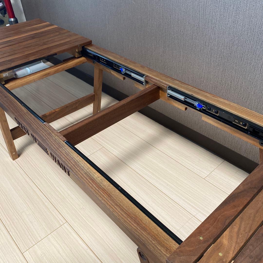 エクステンションテーブル WHAT WE WANT ウォールナット