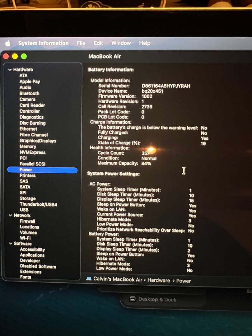 シルバー MacBook Air 13インチ m1 8g US配列