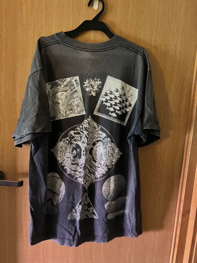 ka--zu様　90's エッシャー　マルチプリントT