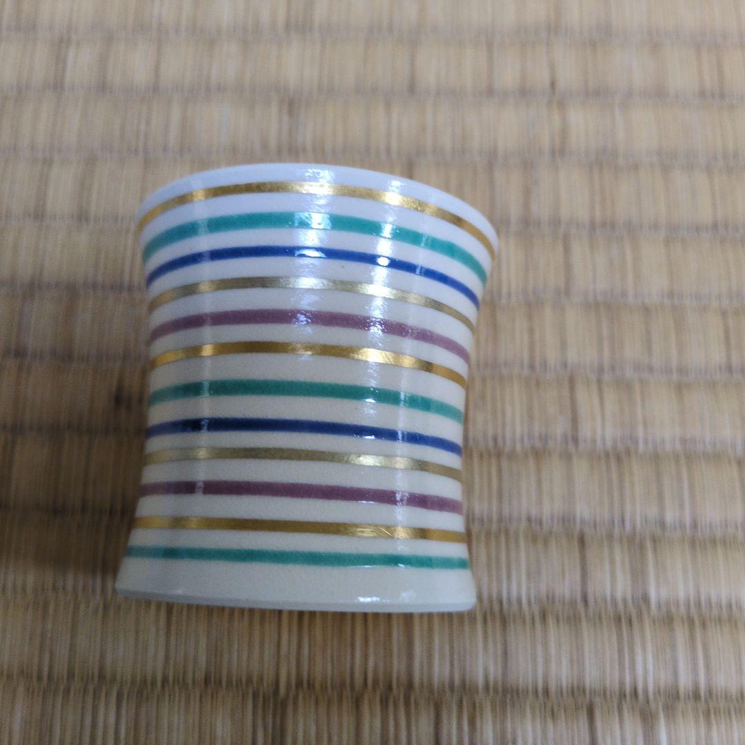 茶道具「仁清写独楽端文 蓋置」　手塚 充 造