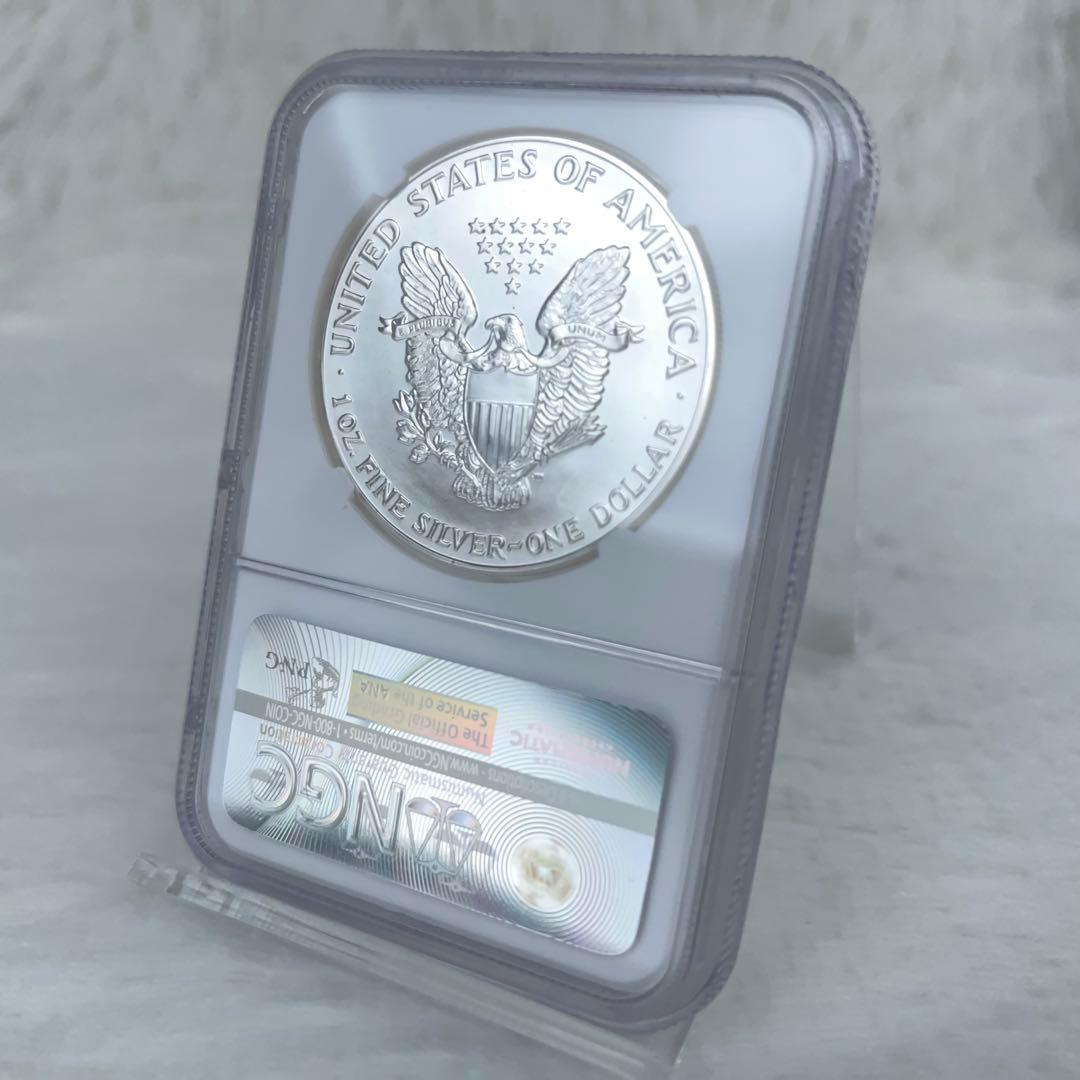 【ラスト1枚】1992年 イーグル銀貨 NGC MS69 銀高騰 資産防衛 希少