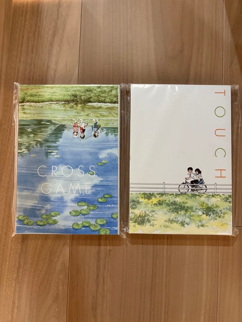 [非売品・新品未開封]あだち充　タッチ&クロスゲーム　ポストカードセット