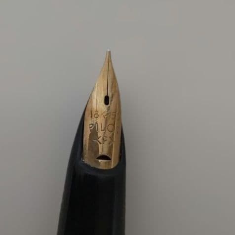 PILOT エリート万年筆 ペン先18K-750 F 美品