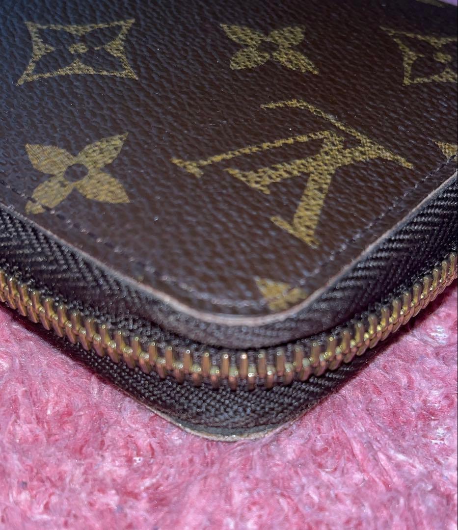 【美品】ルイヴィトン Louis Vuitton モノグラム ジッピーウォレット