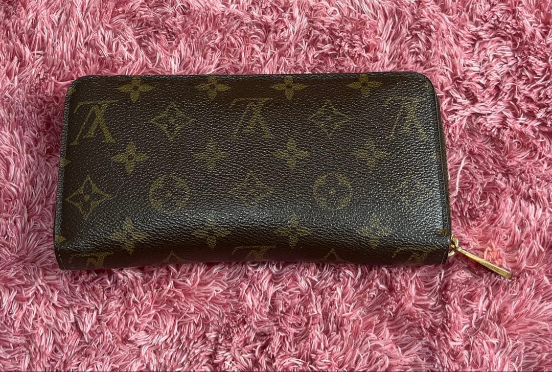 【美品】ルイヴィトン Louis Vuitton モノグラム ジッピーウォレット