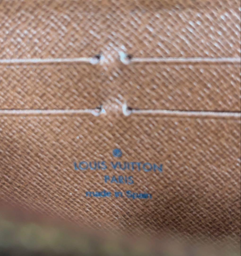 【美品】ルイヴィトン Louis Vuitton モノグラム ジッピーウォレット