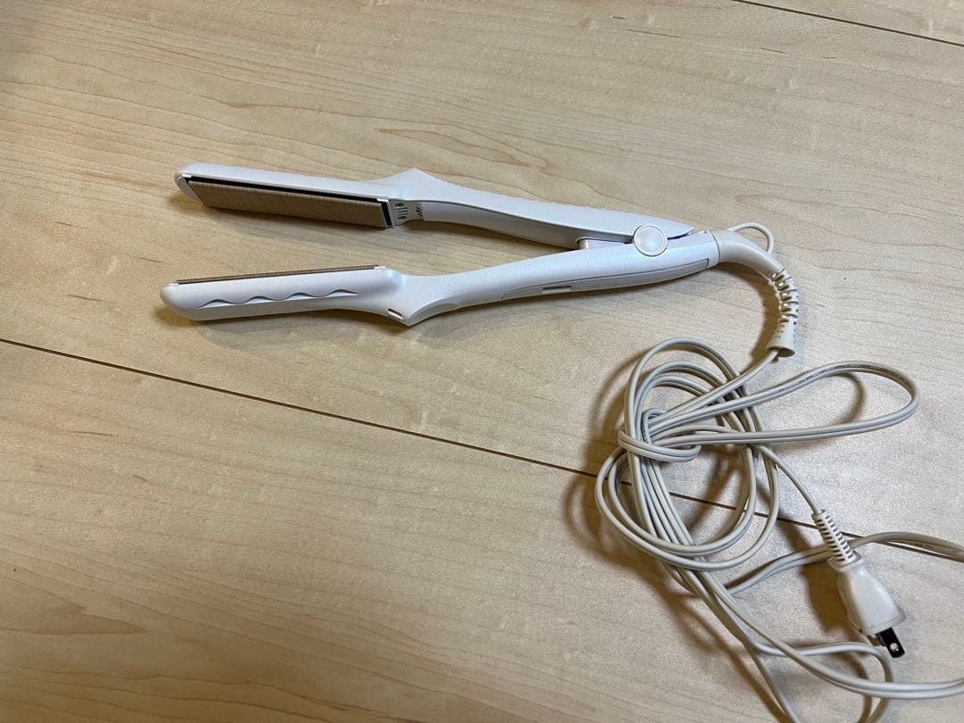 KINDIO ストレートヘアアイロン ホワイト