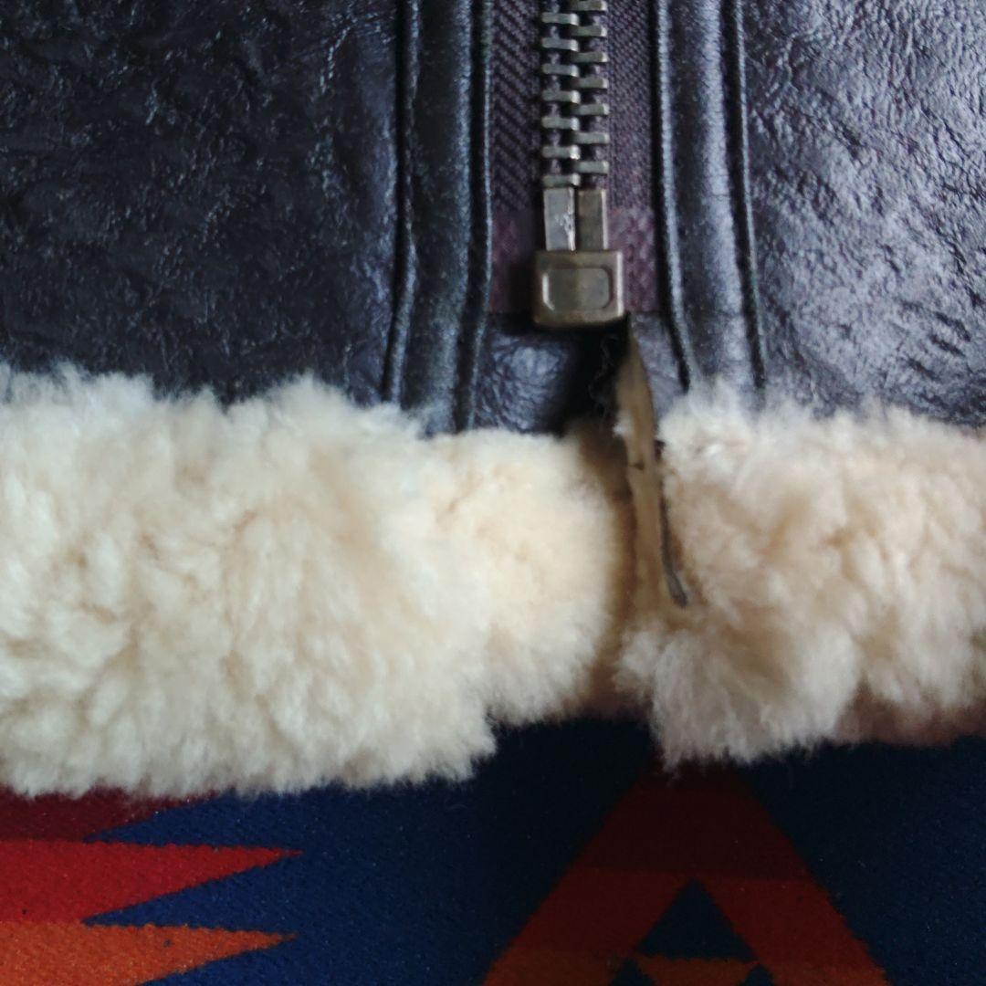 GLEEMAN Type B-3 レザージャケット　革ジャン(XL)