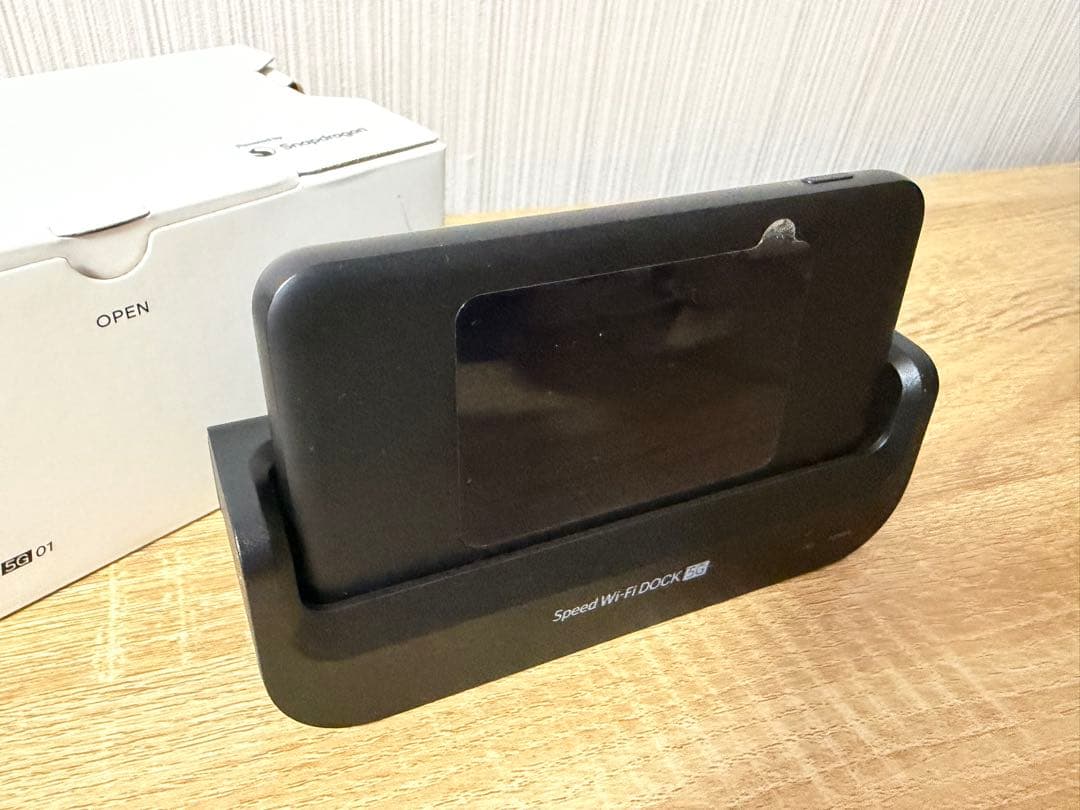 Speed Wi-Fi DOCK 5G 01 CPS01 美品