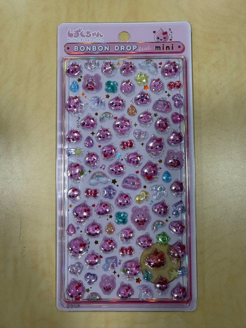[正規品]しずくちゃんボンボンドロップシール&ウォーターシール6枚セット