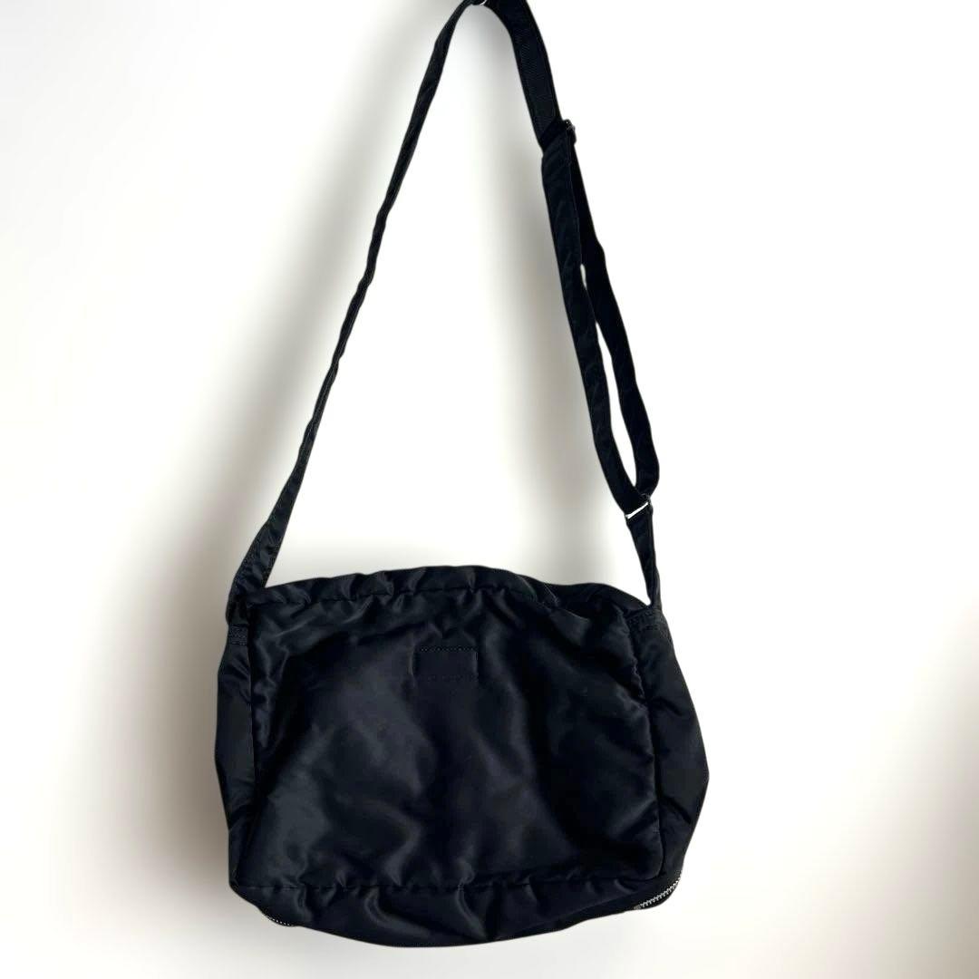 PORTER タンカー ブラック ショルダーバッグ ダブルファスナー 吉田カバン