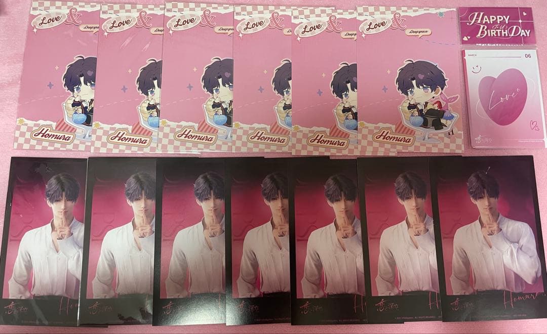 恋と深空 ホムラ 缶バッジ ポスカ チェキ 公式 即購入⭕️