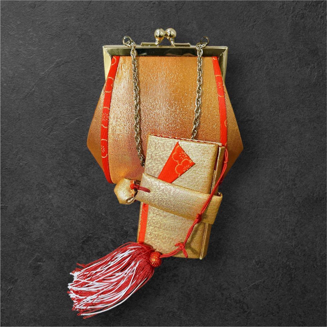 お買い得品♡七五三　7歳　フルセット　鶴　古典柄　赤系　正絹