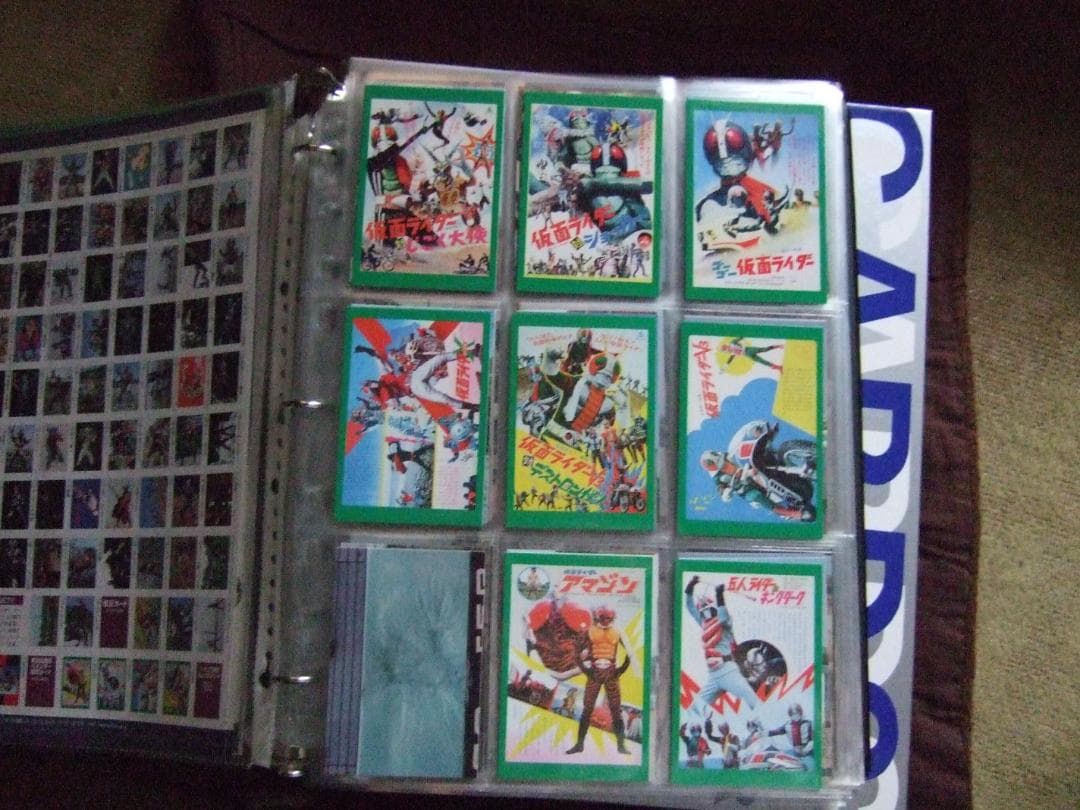 カルビー　仮面ライダーカードR（全999枚フルコンプ＋修正カード）＋雑誌付録