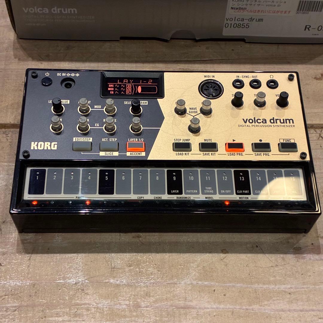 【即決可】KORG volca drum ドラムシンセサイザー(送料込)