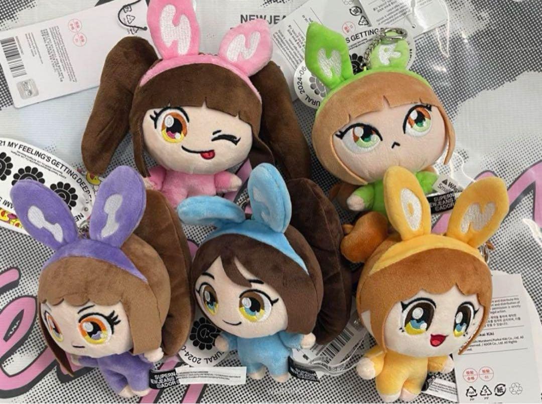 NewJeans×MURAKAMI ぬいぐるみキーリング 5種コンプ