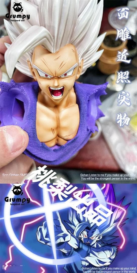 新品未開封『ドラコンボール』 孫悟飯ビースト　 ガレージキット スタチュー