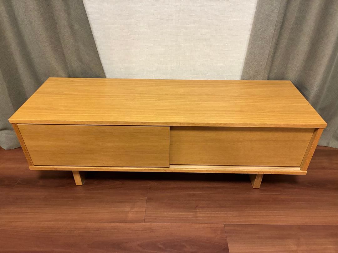 無印良品　テレビ台　オーク