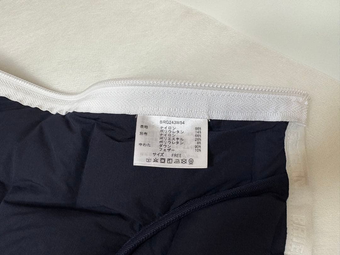 BRIEFING ダウン入り レッグウォーマー