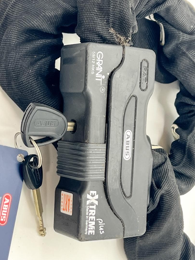 高強度セキュリティ！ABUS GRANT PLUS EXTREME 予備キー付き
