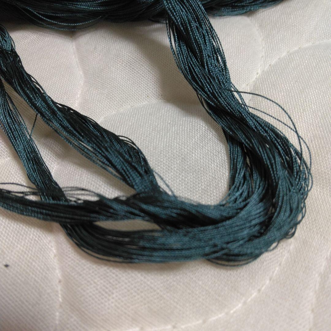 組紐製作用絹糸　無地5個 フキちゃん