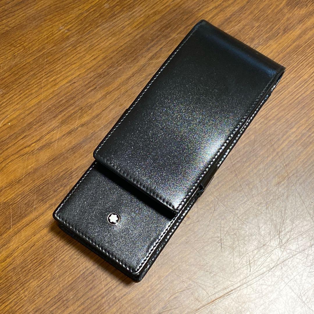 Mont Blanc 3本挿しペンケース