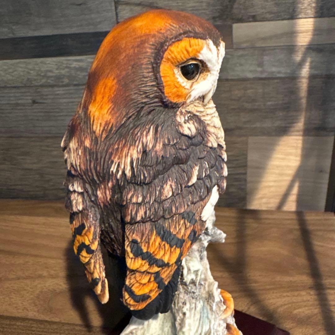 希少　美品　FLORENCE社　ジュゼッペアルマーニ　モリフクロウ　ITALY製