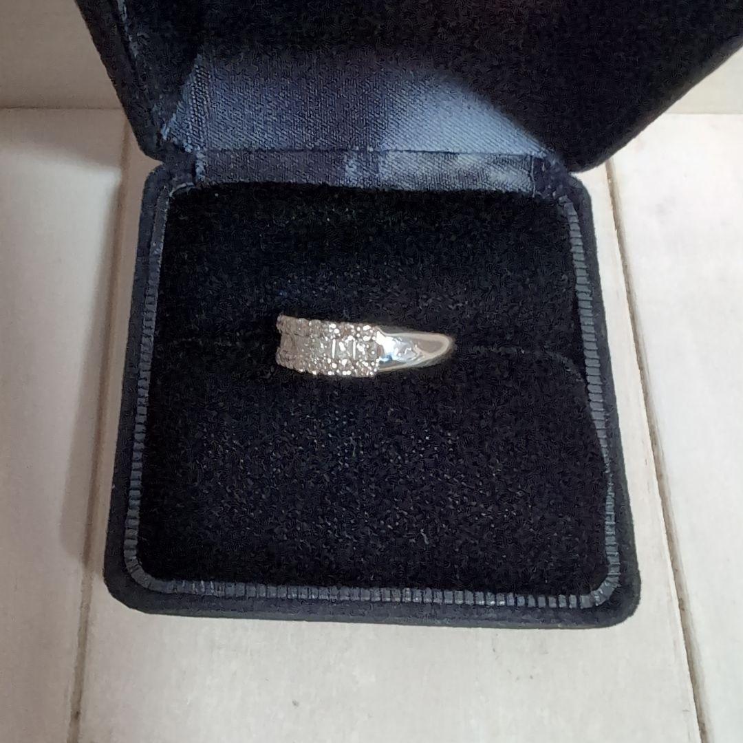 プラチナ ダイヤモンド 1.00ct パヴェ リング pt900 #8.5