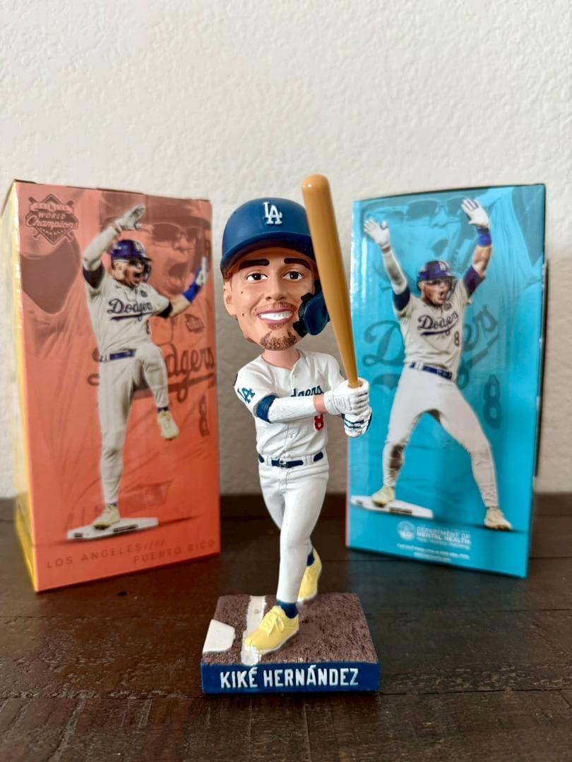 【非売品・限定品】LA Dodgers キケ・ヘルナンデス ボブルヘッド