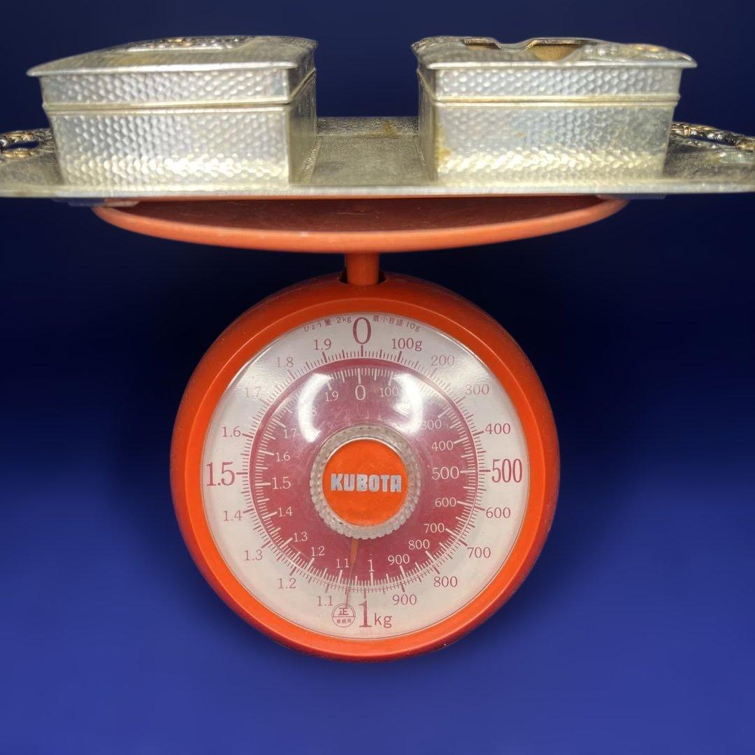 錫　灰皿　昭和レトロ　ビンテージ　アンティーク