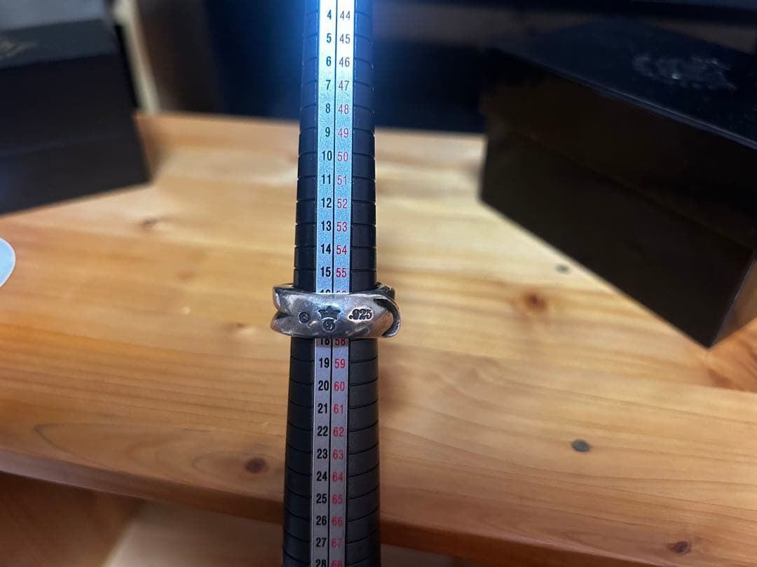 GABORATORY(ガボラトリー)/スモールゴシックスカル リング/17号