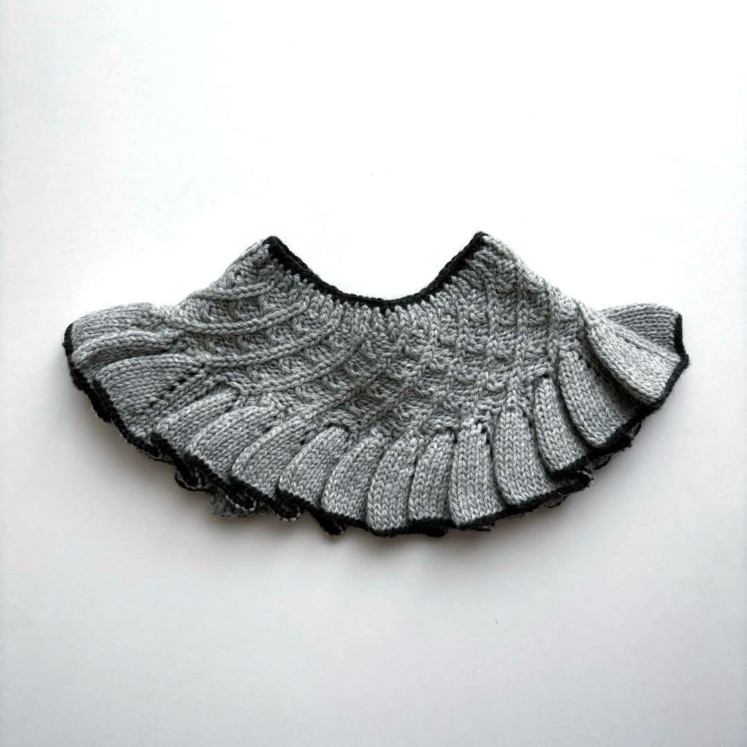Soor Ploom Frill collar ash つけ襟