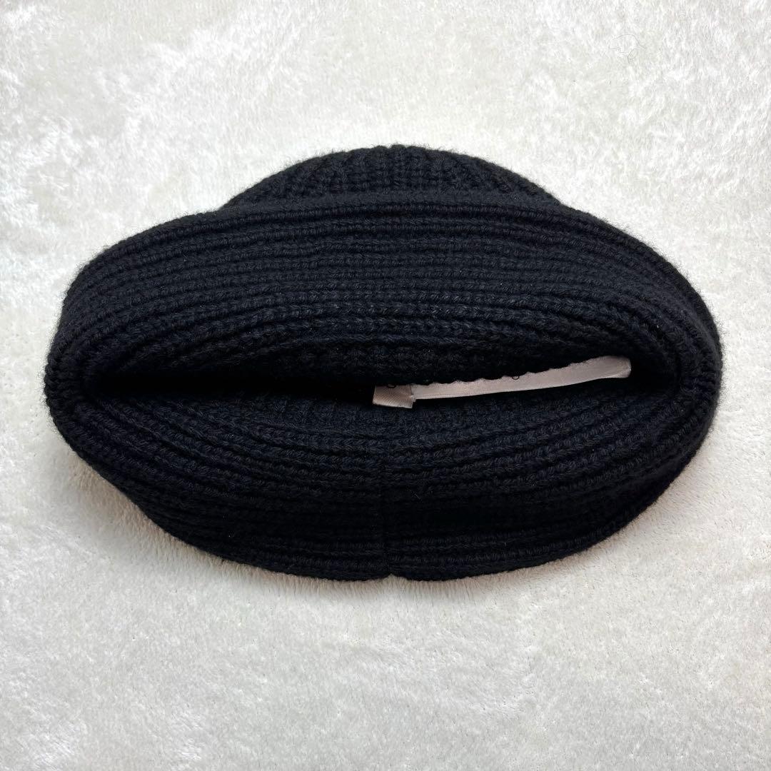 【近年モデル✨】セリーヌ クロシェバケットハット トリオンフ ブラック カシミヤ