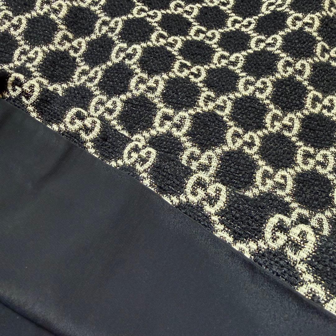 グッチ GG柄 ツイードスカート