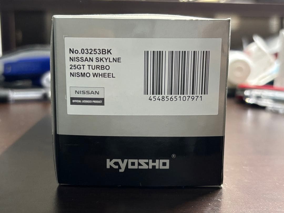 京商　1/43日産スカイライン25GT TURBO ニスモホイール　ブラック