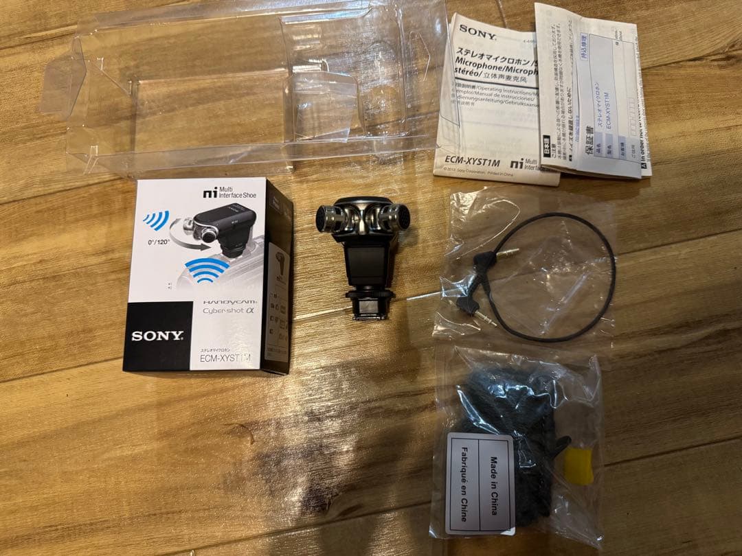 SONY ECM XYST1M ステレオマイクロフォン