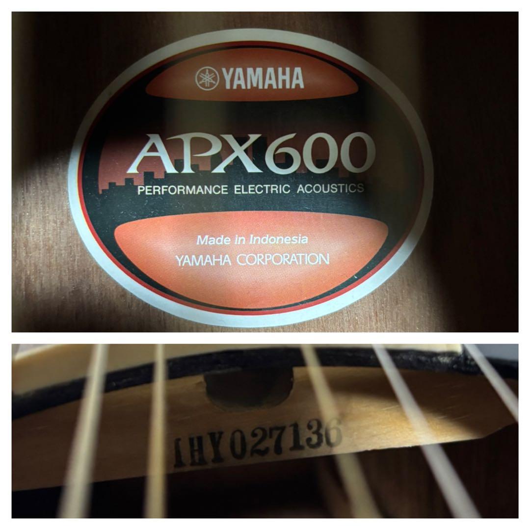 ◆YAMAHA◆エレアコ◆APX600◆エレクトリックアコースティックギター