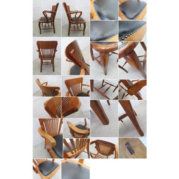 ロイズアンティークス■イギリスアンティーク■アームチェア■オーク材無垢材■