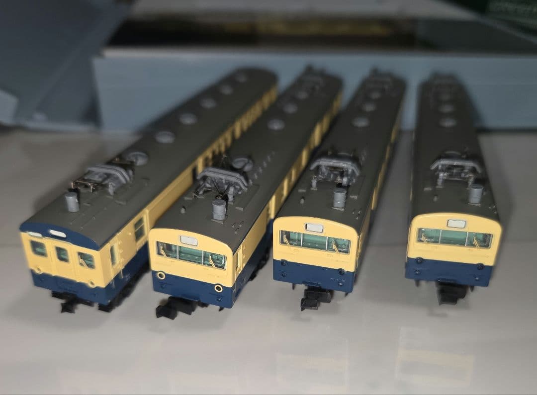 マイクロエース クモハユ74+クモユニ74（シールドビーム）スカ色 4両セット