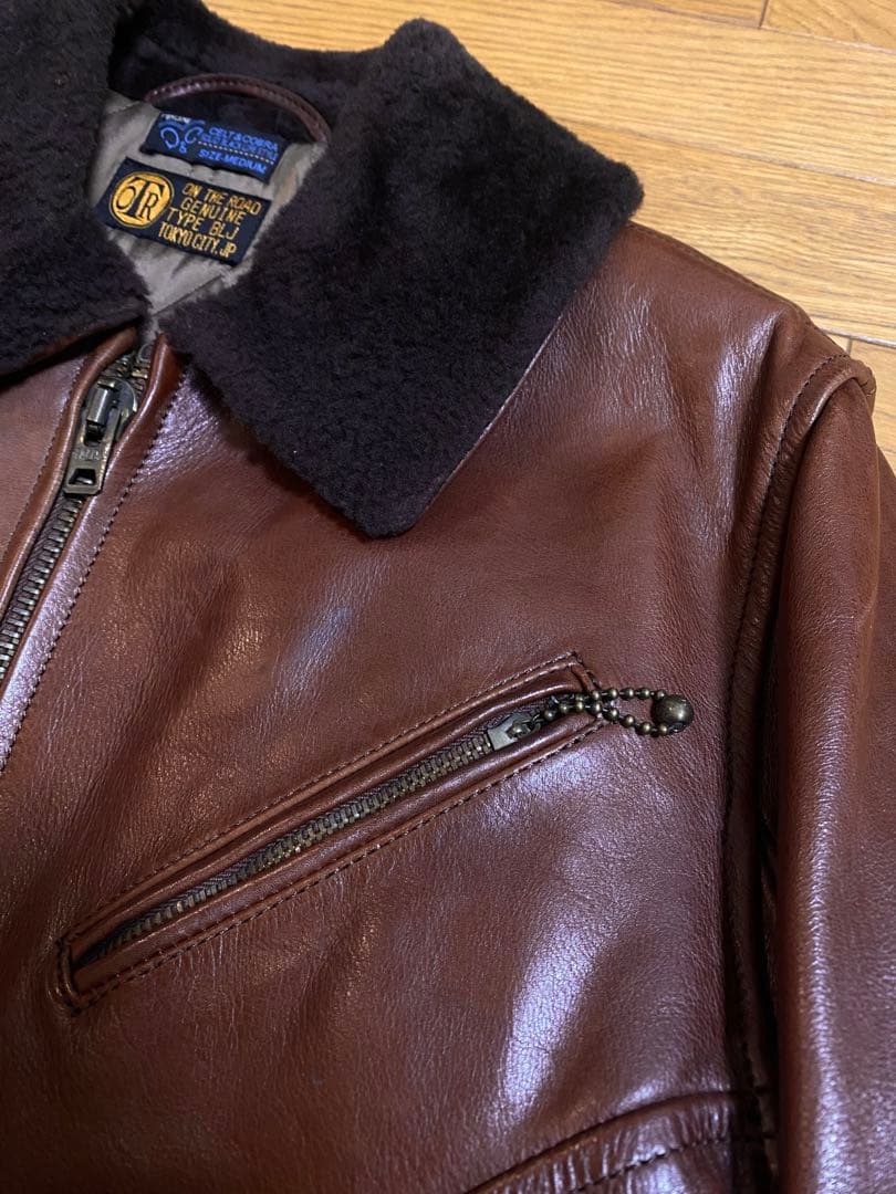 限定値下ケルトアンドコブラCelt&CobraムートンボアレザージャケットM