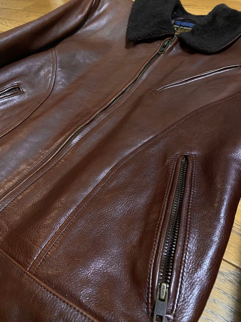 限定値下ケルトアンドコブラCelt&CobraムートンボアレザージャケットM