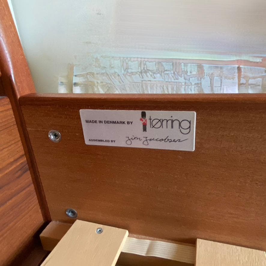 【gon】北欧家具torringチーク材シングルベッドフレームすのこ付き